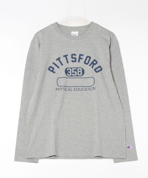 Champion(チャンピオン)の「【Champion/チャンピオン】USAコットン100% プリントロンT(Tシャツ/カットソー・メンズ・ブラック/ホワイト/グレー・LARGE/X-LARGE/MEDIUM)」の3枚目の写真