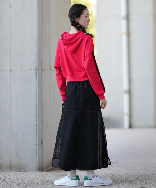 セール】adidas/アディダス クロップド丈パーカー KVC41（パーカー