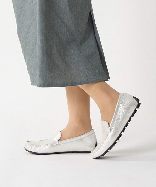 D'ICI（ディッシィ）の「プレーンモカシンシューズ（その他シューズ・レディース・シルバー/ブラック系その他2・23cm/23.5cm/24cm/24.5cm/22cm/22.5cm）」の21枚目の写真