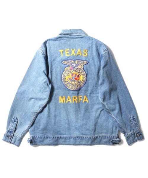 セール】HOUSTON デニムFFAジャケット（デニムジャケット