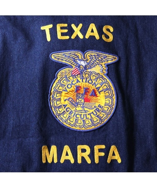 セール】HOUSTON デニムFFAジャケット（デニムジャケット