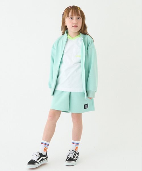 minimal(ミニマル)の「【撥水】5分丈カットパンツ(その他パンツ・キッズ・ブラック/ライトブルー/グリーン/パープル/マジェンタ/レモンイエロー/オレンジ/ミント・90cm/110cm/120cm/130cm/100cm/140cm)」の4枚目の写真