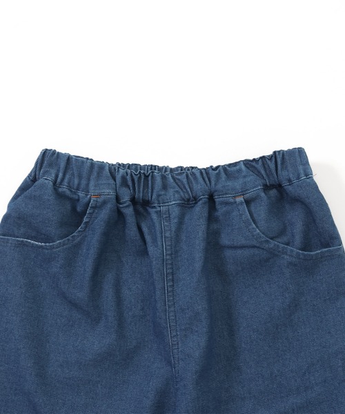 KRIFF MAYER Kid's Collection(クリフメイヤーキッズコレクション)の「ハイメッシュデニムクロップド(デニムパンツ・キッズ・ダークブルー/ライトブルー・120/130/140/150/160/170)」の15枚目の写真