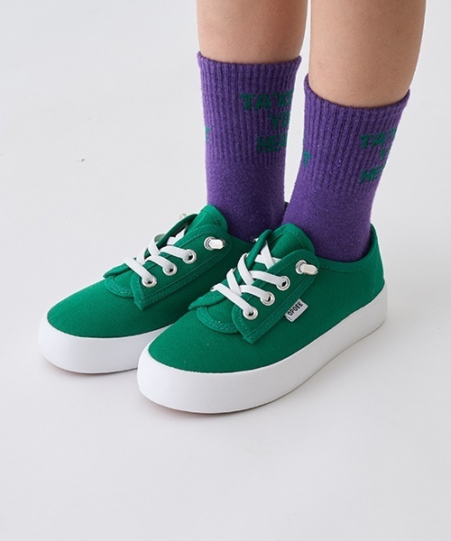 セール】ゴム紐ローカットスニーカー（スニーカー）｜minimal