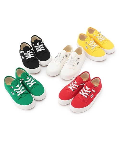 minimal(ミニマル)の「ゴム紐ローカットスニーカー(スニーカー・キッズ・グリーン/イエロー/レッド/ブラック/ホワイト・20cm/21cm/22cm/15cm/16cm/17cm/18cm/19cm)」の17枚目の写真