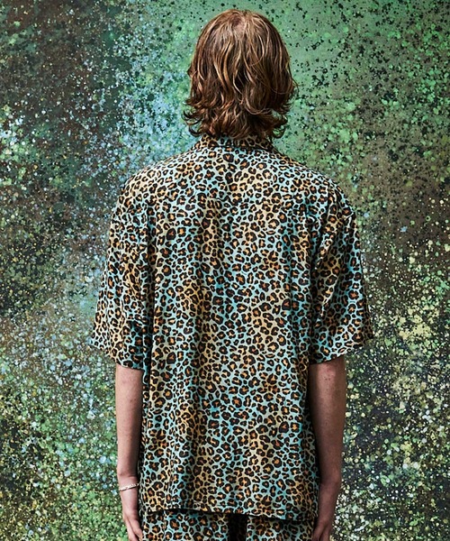 MSML(エムエスエムエル)の「LEOPARD OPEN COLLAR SHORT SLEEVE SHIRTS(シャツ/ブラウス・メンズ・ピンク/ライトブルー・XL/L/M/S)」の18枚目の写真