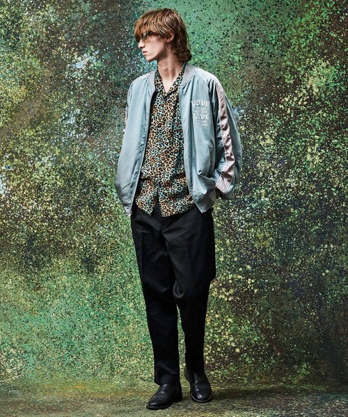 MSML(エムエスエムエル)の「LEOPARD OPEN COLLAR SHORT SLEEVE SHIRTS(シャツ/ブラウス・メンズ・ピンク/ライトブルー・XL/L/M/S)」の15枚目の写真