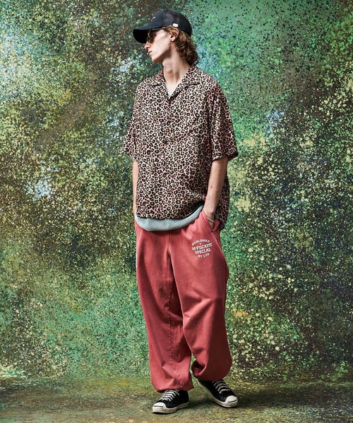 MSML(エムエスエムエル)の「LEOPARD OPEN COLLAR SHORT SLEEVE SHIRTS(シャツ/ブラウス・メンズ・ピンク/ライトブルー・XL/L/M/S)」の3枚目の写真