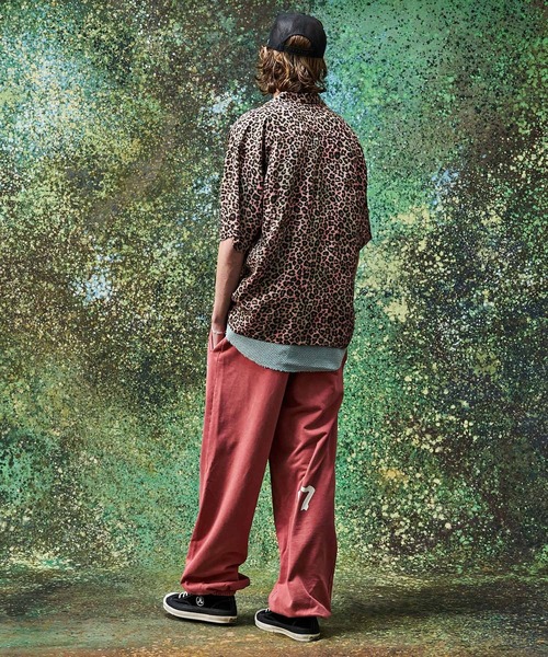 MSML(エムエスエムエル)の「LEOPARD OPEN COLLAR SHORT SLEEVE SHIRTS(シャツ/ブラウス・メンズ・ピンク/ライトブルー・XL/L/M/S)」の5枚目の写真