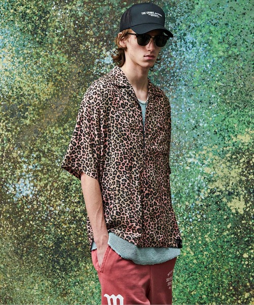 MSML(エムエスエムエル)の「LEOPARD OPEN COLLAR SHORT SLEEVE SHIRTS(シャツ/ブラウス・メンズ・ピンク/ライトブルー・XL/L/M/S)」の22枚目の写真