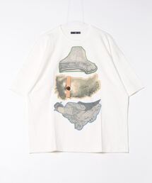 【ohta】 white suzu T