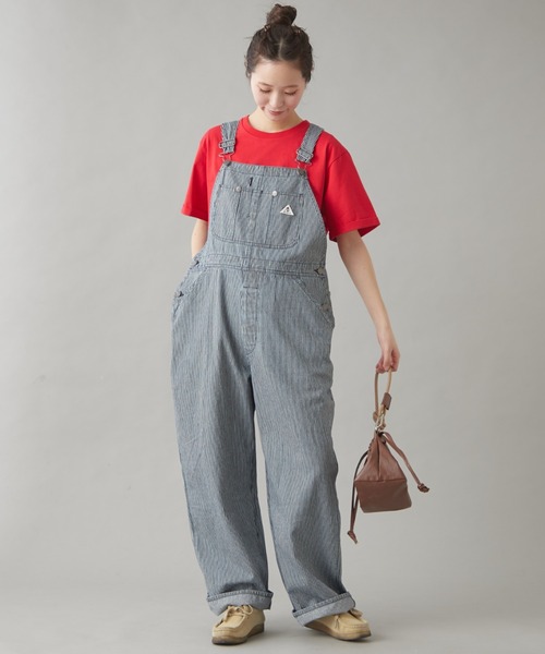 GEVACO（ゲバコ）の「【GEVACO】10ozデニムオーバーオール（サロペット/オーバーオール・レディース・ネイビー/ブルー/ホワイト・LARGE/MEDIUM/SMALL）」の15枚目の写真