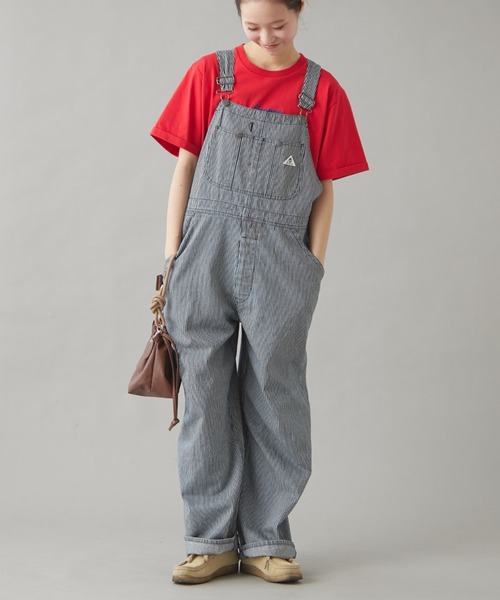 GEVACO（ゲバコ）の「【GEVACO】10ozデニムオーバーオール（サロペット/オーバーオール・レディース・ネイビー/ブルー/ホワイト・LARGE/MEDIUM/SMALL）」の16枚目の写真