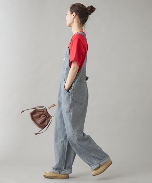 GEVACO（ゲバコ）の「【GEVACO】10ozデニムオーバーオール（サロペット/オーバーオール・レディース・ネイビー/ブルー/ホワイト・LARGE/MEDIUM/SMALL）」の17枚目の写真