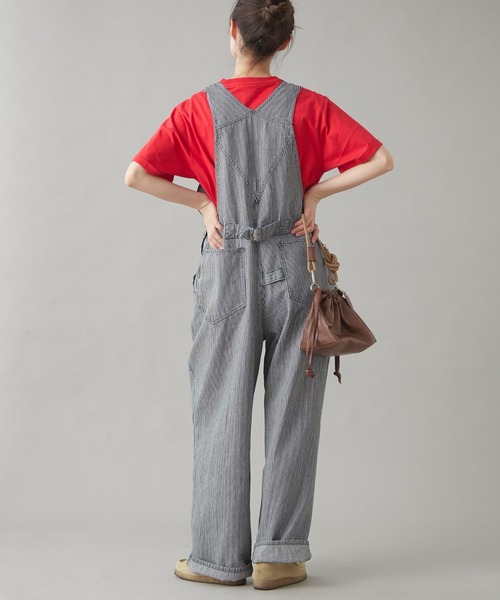 GEVACO（ゲバコ）の「【GEVACO】10ozデニムオーバーオール（サロペット/オーバーオール・レディース・ネイビー/ブルー/ホワイト・LARGE/MEDIUM/SMALL）」の18枚目の写真