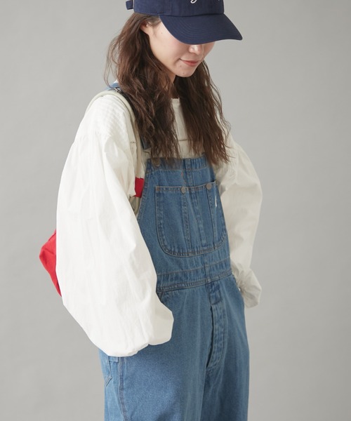 GEVACO（ゲバコ）の「【GEVACO】10ozデニムオーバーオール（サロペット/オーバーオール・レディース・ネイビー/ブルー/ホワイト・LARGE/MEDIUM/SMALL）」の10枚目の写真