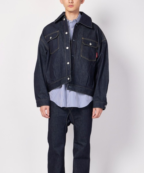 国内外の人気 FUMITO GANRYU Deformed denim JK（デニムジャケット）｜FUMITO ジャケット・アウター