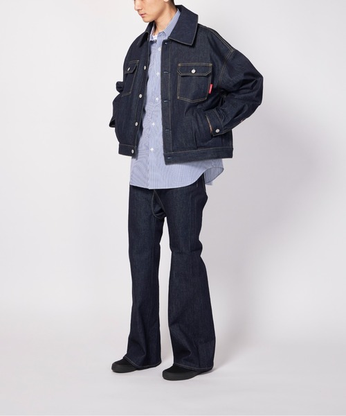 高価値セリー セール】FUMITO GANRYU JK（デニムジャケット denim Deformed パンツ