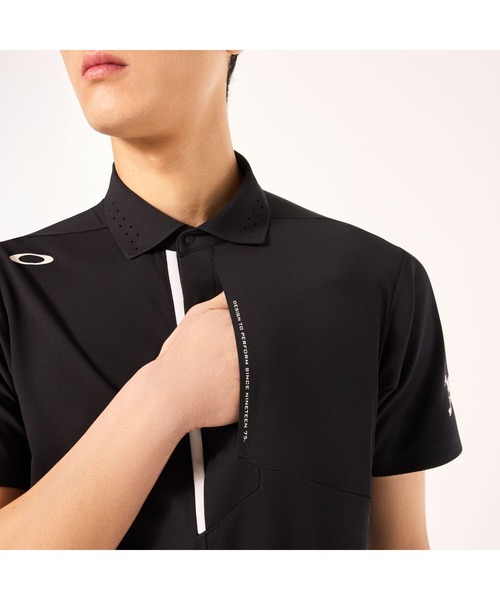 OAKLEY(オークリー)の「オークリ― SKULL SYNCHRONISM VALUABLE SHIRT / POLO SHIRT ポロシャツ/ GOLF ゴルフ/OAKLEY(シャツ/ブラウス・メンズ・ブラック・S/M/L)」の6枚目の写真