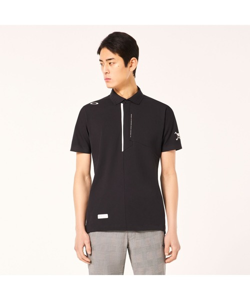 OAKLEY(オークリー)の「オークリ― SKULL SYNCHRONISM VALUABLE SHIRT / POLO SHIRT ポロシャツ/ GOLF ゴルフ/OAKLEY(シャツ/ブラウス・メンズ・ブラック・S/M/L)」の3枚目の写真