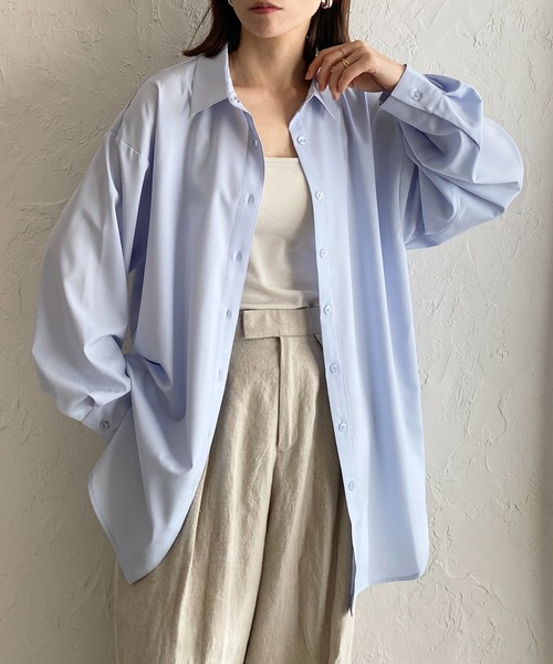 boohoo///マルチストライプ ジャカード 長袖オーバーシャツ オーバーサイズ ストライプ柄長袖シャツ 通販【ニッセン】