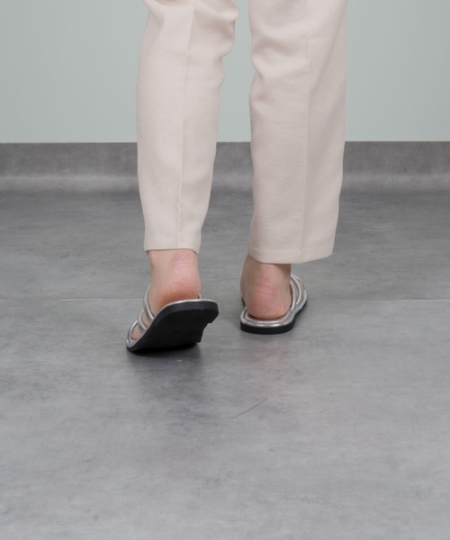 REMME（レメ）の「【REMME/レメ】フラットサンダル　シルバー ロープ ストラップ サンダル（サンダル・レディース・シルバー・37/36/38）」の8枚目の写真