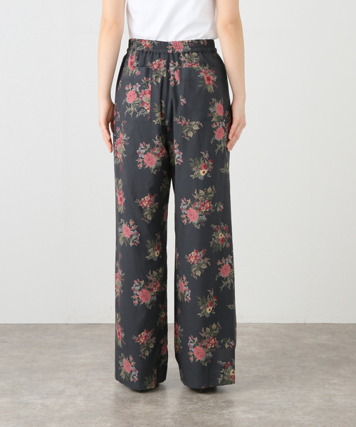 JANE SMITH / JOHN SMITH（ジェーンスミスジョンスミス）の「【JANE SMITH/ジェーンスミス】FLOWER PRINT COTTON RAYON WAI：パンツ（その他パンツ・レディース・ブラック・38）」の5枚目の写真