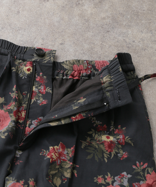 JANE SMITH / JOHN SMITH（ジェーンスミスジョンスミス）の「【JANE SMITH/ジェーンスミス】FLOWER PRINT COTTON RAYON WAI：パンツ（その他パンツ・レディース・ブラック・38）」の11枚目の写真