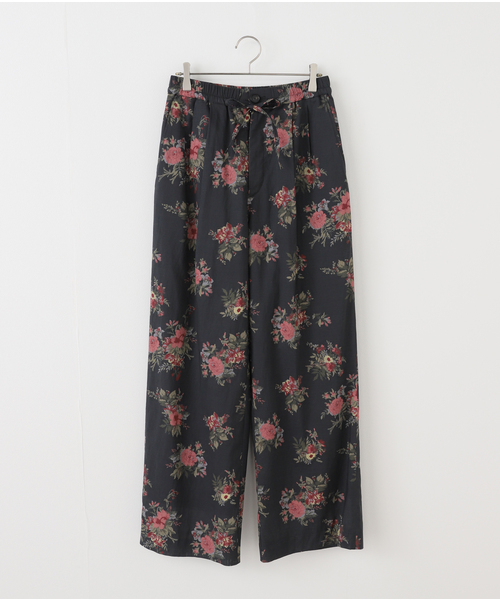JANE SMITH / JOHN SMITH（ジェーンスミスジョンスミス）の「【JANE SMITH/ジェーンスミス】FLOWER PRINT COTTON RAYON WAI：パンツ（その他パンツ・レディース・ブラック・38）」の16枚目の写真