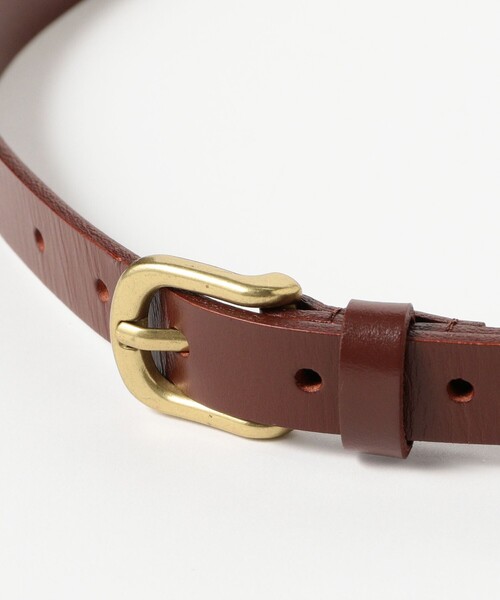 BEAMS（ビームス）の「クラシック ナロー ベルト（ベルト・メンズ・ブラック/ブラウン・ONE SIZE）」の3枚目の写真