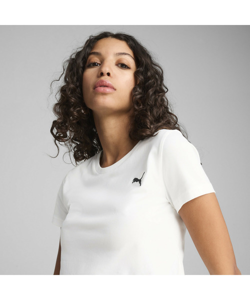 【PUMA】ウィメンズ ワードローブ ESS ベビー 半袖 Tシャツ PUMA プーマ ウィメンズ ワードローブ ESS ベビー 半袖 Tシャツ