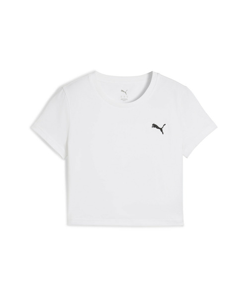 【PUMA】ウィメンズ ワードローブ ESS ベビー 半袖 Tシャツ PUMA プーマ ウィメンズ ワードローブ ESS ベビー 半袖 Tシャツ