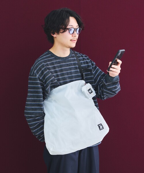 COBMASTER(コブマスター)の「Cobmaster × FREAK'S STORE/コブマスター × フリークスストア 別注 PACKABLE SHOULDER パッカブル ショルダーバッグ(ショルダーバッグ・メンズ・ブラック/サックスブルー/パープル/オレンジ/ホワイト・ONE SIZE)」の10枚目の写真