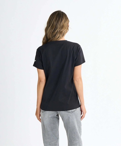 ROXY（ロキシー）の「SPORTS /ロキシーロゴ半袖Tシャツ（Tシャツ/カットソー・レディース・ネイビー/ホワイト/ピンク/ブラック・MEDIUM/SMALL/LARGE）」の17枚目の写真