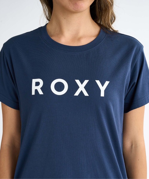 ROXY（ロキシー）の「SPORTS /ロキシーロゴ半袖Tシャツ（Tシャツ/カットソー・レディース・ネイビー/ホワイト/ピンク/ブラック・MEDIUM/SMALL/LARGE）」の10枚目の写真
