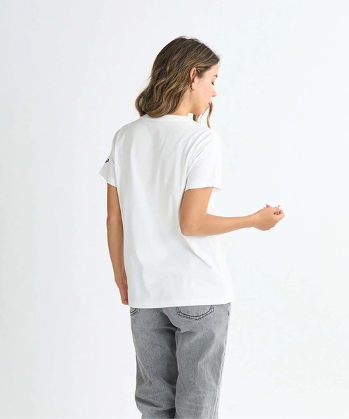 ROXY（ロキシー）の「SPORTS /ロキシーロゴ半袖Tシャツ（Tシャツ/カットソー・レディース・ネイビー/ホワイト/ピンク/ブラック・MEDIUM/SMALL/LARGE）」の22枚目の写真