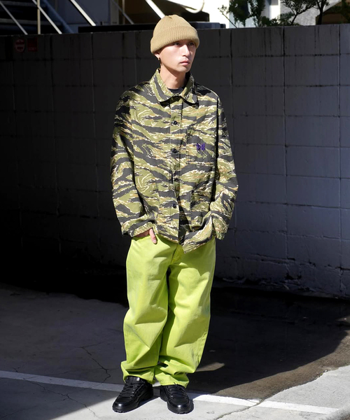 WISM(ウィズム)の「【BAL / バル】LOOSE FIT PIGMENT DYE 5P JEAN BAL-215 5(デニムパンツ・メンズ・グリーン/グリーン系その他/ブラック系その他・2/3)」の8枚目の写真
