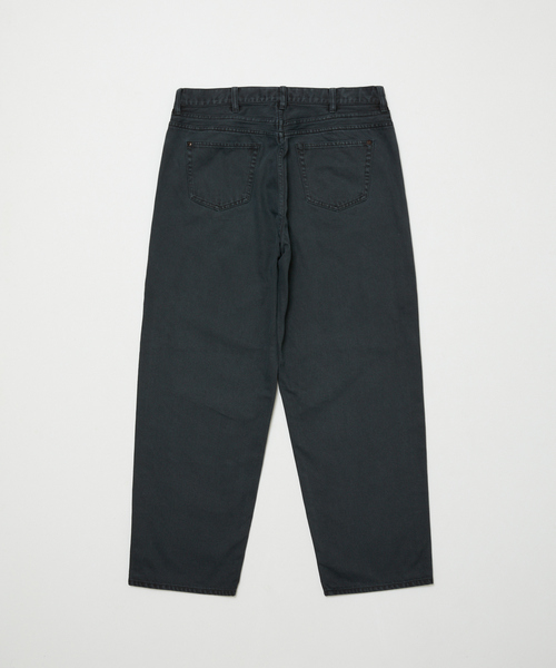 WISM(ウィズム)の「【BAL / バル】LOOSE FIT PIGMENT DYE 5P JEAN BAL-215 5(デニムパンツ・メンズ・グリーン/グリーン系その他/ブラック系その他・2/3)」の11枚目の写真