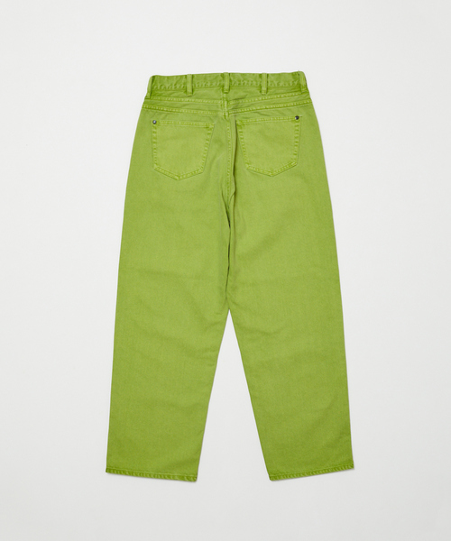 WISM(ウィズム)の「【BAL / バル】LOOSE FIT PIGMENT DYE 5P JEAN BAL-215 5(デニムパンツ・メンズ・グリーン/グリーン系その他/ブラック系その他・2/3)」の13枚目の写真