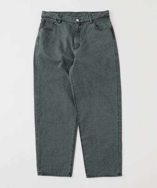 WISM(ウィズム)の「【BAL / バル】LOOSE FIT PIGMENT DYE 5P JEAN BAL-215 5(デニムパンツ・メンズ・グリーン/グリーン系その他/ブラック系その他・2/3)」の16枚目の写真