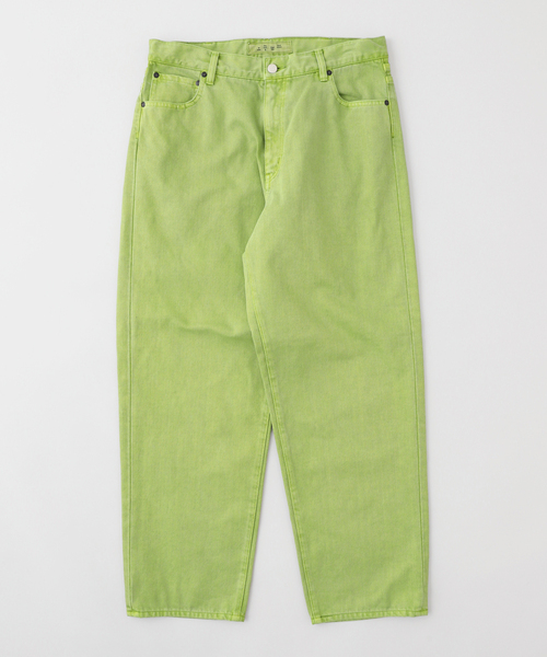WISM(ウィズム)の「【BAL / バル】LOOSE FIT PIGMENT DYE 5P JEAN BAL-215 5(デニムパンツ・メンズ・グリーン/グリーン系その他/ブラック系その他・2/3)」の17枚目の写真