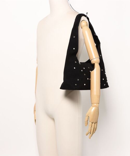 almo（アルモ）の「【LAMPOON】スタッズハンドバッグ（ハンドバッグ・レディース・ブラック/ブラウン・FREE）」の11枚目の写真
