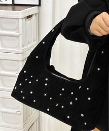 almo | 【LAMPOON】スタッズハンドバッグ(ハンドバッグ)