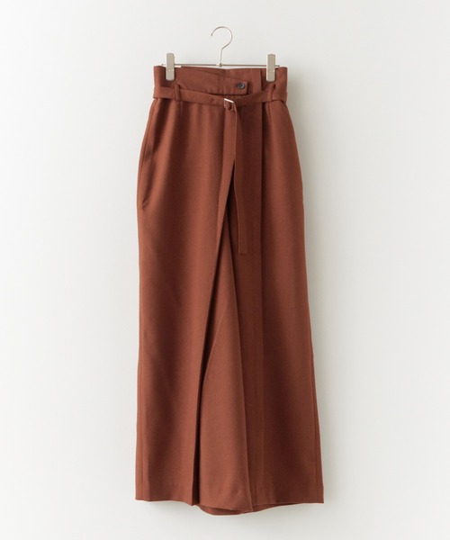 ハカマタックワイドパンツ（その他パンツ）｜ROOPTOKYO（ループ