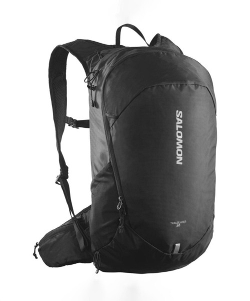 SALOMON リュック グレー/ブラック SALOMON 2025春夏 サロモン AEROTREK 20 M 20L Anthracite/Nine