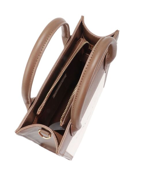 CALNAMUR(カルナムール)の「LOGO CANVAS TOTE/ロゴキャンバストートバッグ(ハンドバッグ・レディース・ピンク/ブラウン・FREE)」の11枚目の写真