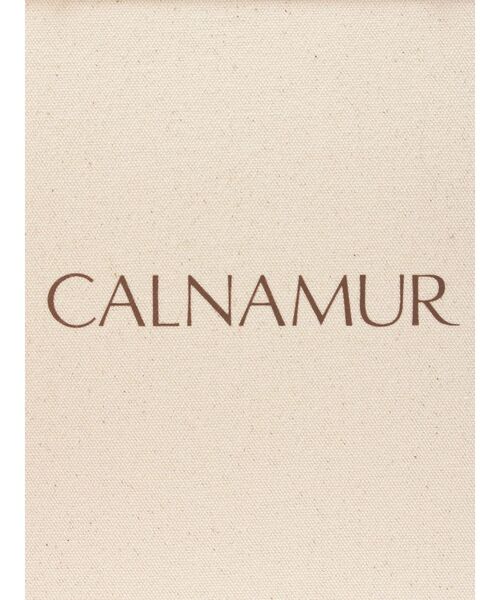 CALNAMUR(カルナムール)の「LOGO CANVAS TOTE/ロゴキャンバストートバッグ(ハンドバッグ・レディース・ピンク/ブラウン・FREE)」の9枚目の写真