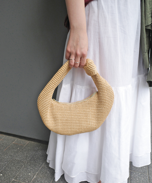 CATERINA BERTINI（カテリーナベルティーニ）の「Caterina Bertini/カテリナ ベルティーニ ハンドバッグ S377（ハンドバッグ・レディース・ベージュ・FREE）」の2枚目の写真