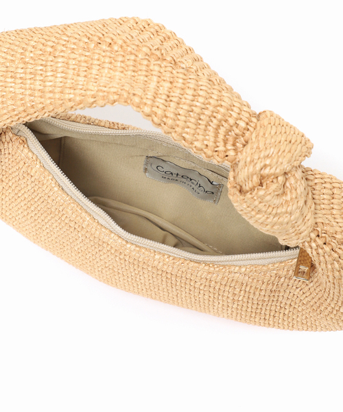 CATERINA BERTINI（カテリーナベルティーニ）の「Caterina Bertini/カテリナ ベルティーニ ハンドバッグ S377（ハンドバッグ・レディース・ベージュ・FREE）」の7枚目の写真