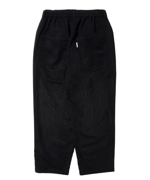 COOTIE PRODUCTIONS（クーティープロダクションズ）の「Punching Faux Suede 5 Pocket Wide Easy Pants（その他パンツ・メンズ・ブラック・MEDIUM/X-LARGE/SMALL/LARGE）」の2枚目の写真